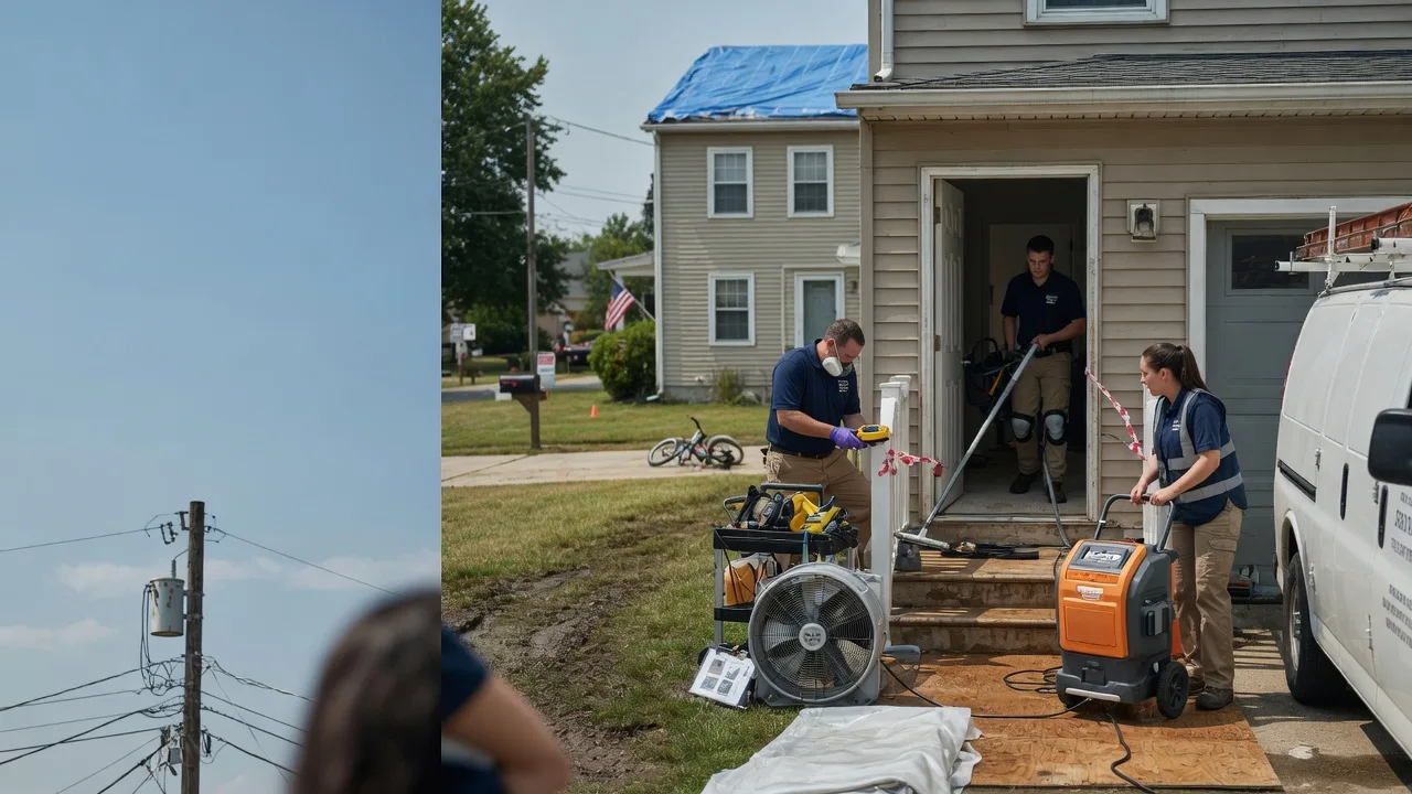 Water Damage Repair in Chinquapin, NC near me